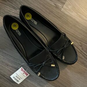 Michael Kors leather loafers